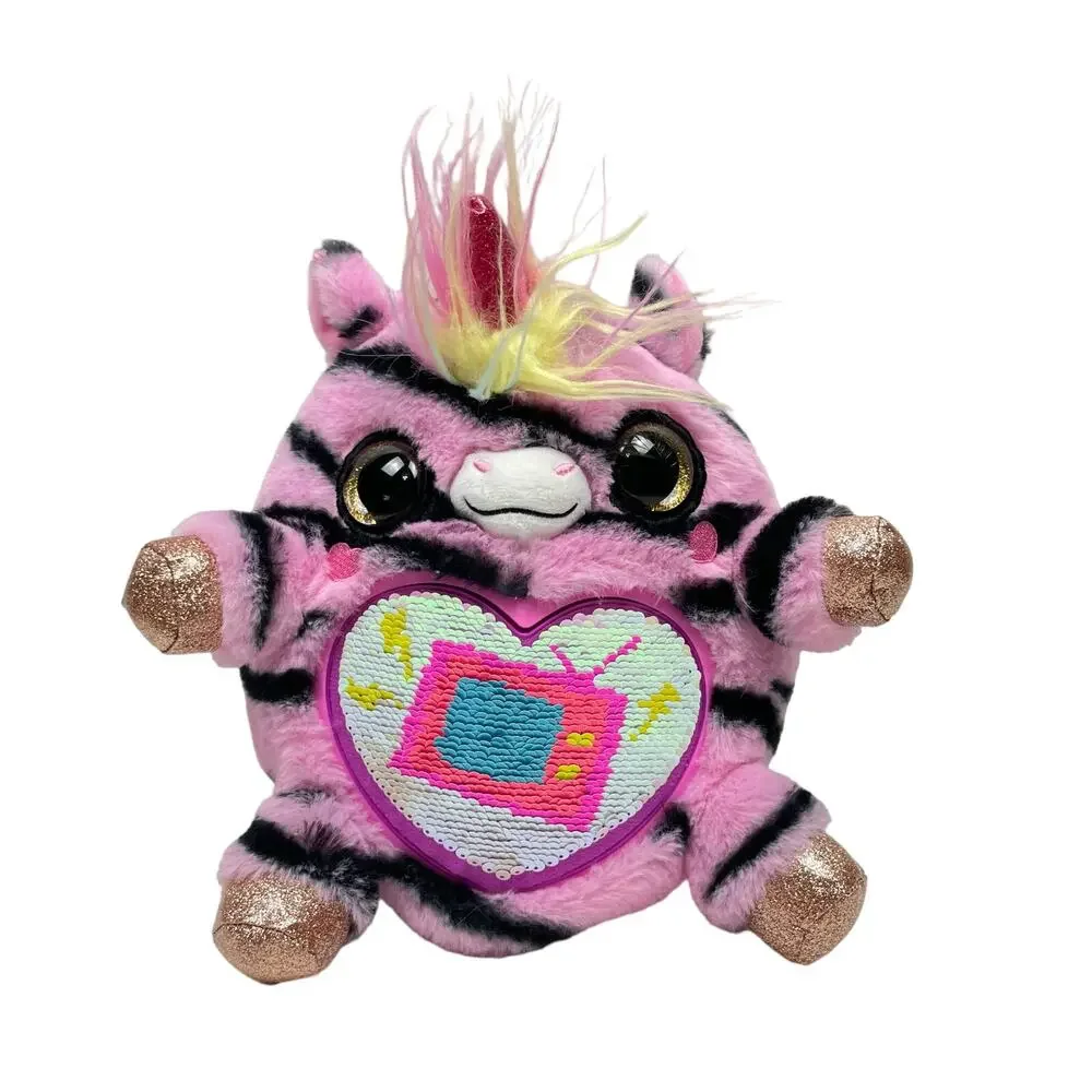 Rainbocorn | Wild Heart Surprise TV Unicorn Zebra Series 3 Collectible Plush 11”